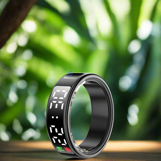 Smart Ring "Mooti Connect" Santé & Sport – L’innovation au bout des doigts

Discret, élégant et ultra-fonctionnel, cet anneau connecté suit ta santé en continu : fréquence cardiaque, oxygène dans le sang, sommeil, activité physique...
